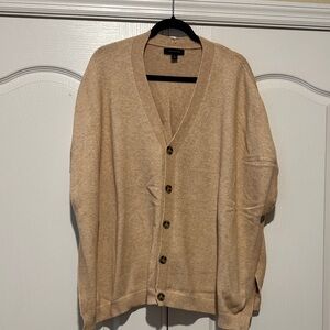 Ann Taylor Light Tan Shrug/Poncho